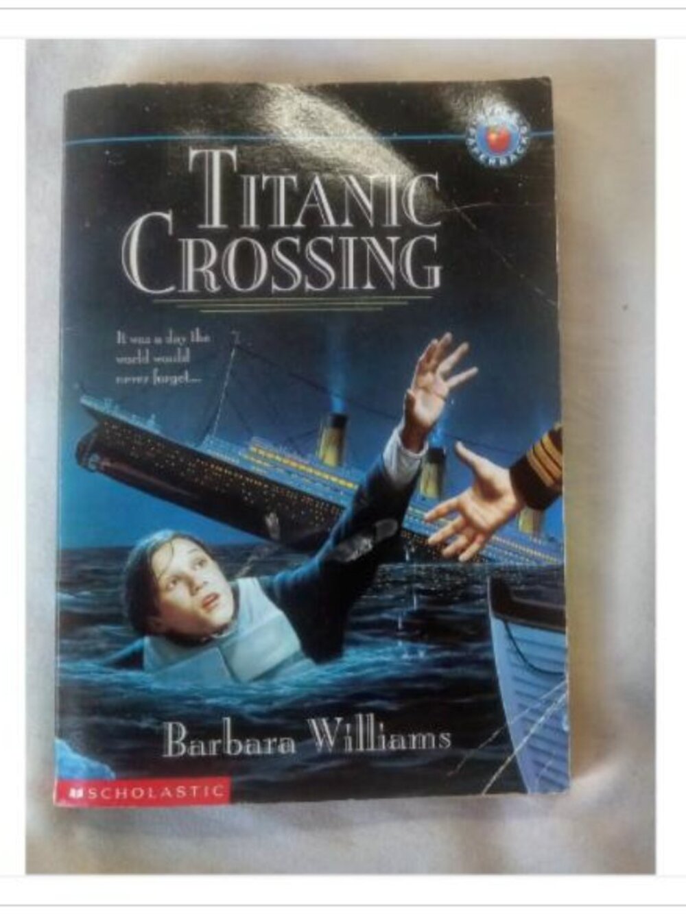 Titanic Crossing Barbara Williams 1995 Paperback Book Vintage Novel Read